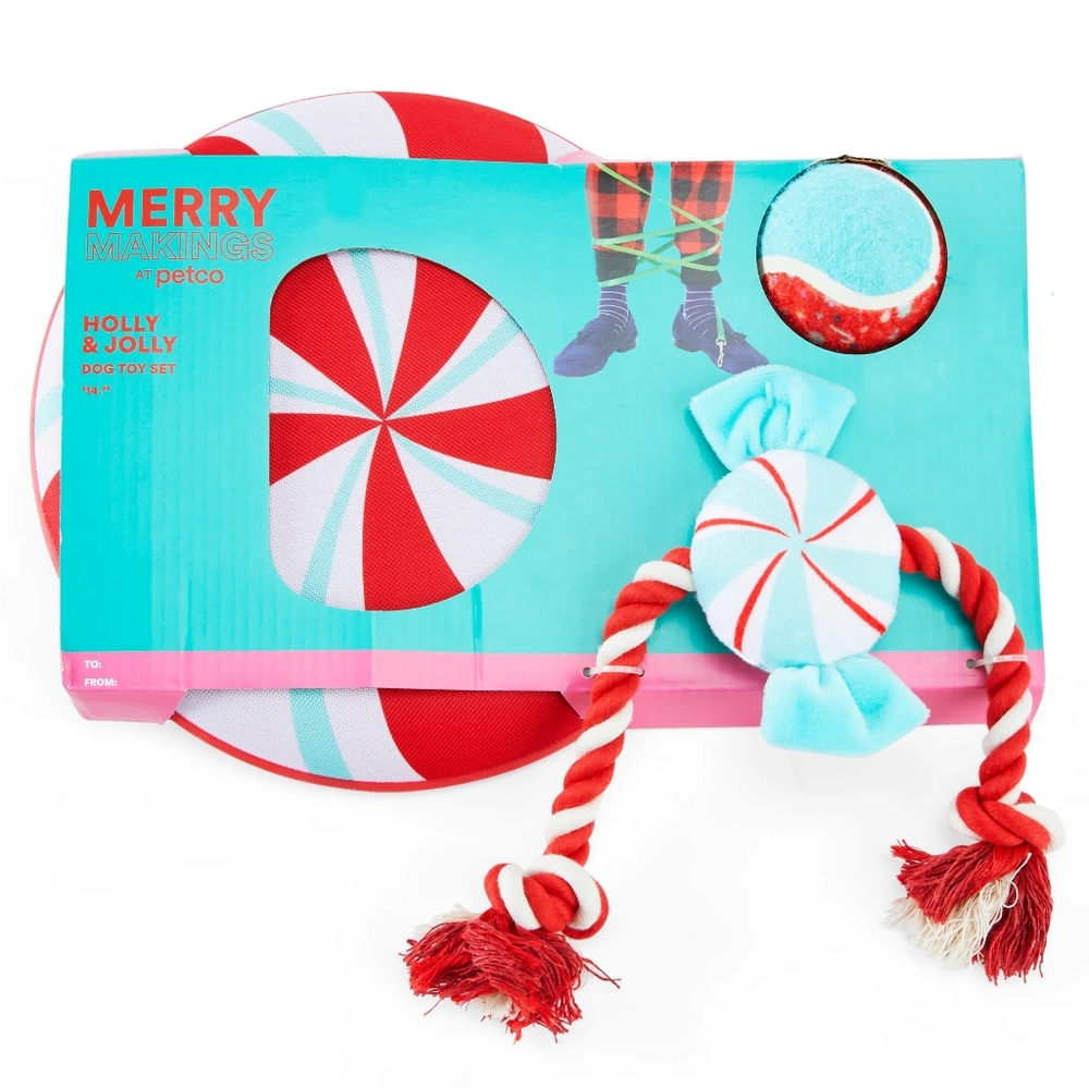 Merry Makings Dog Toy Gift Set